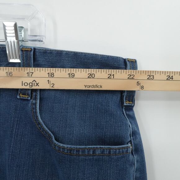 Carhartt Jeans Mens 44x30 Blue Denim Rugged Flex Relaxed Casual‎ Workwear - Picture 5 of 16